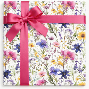 Wildflowers Wrapping Paper