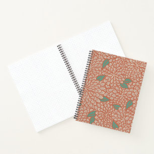 Wildflowers - Zinnia - Bullet Journal - Orange