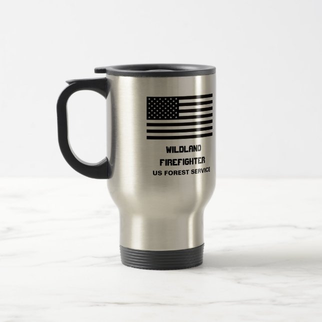 Wildland Firefighter Forest Service Mug (Left)