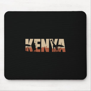 Wildlife African Vacation Travel To Kenya  Mouse Pad