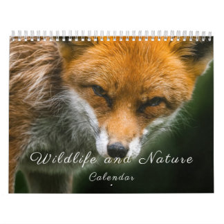 Wildlife and nature calendar