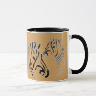 Wildlife Animal Art Zebras Mug