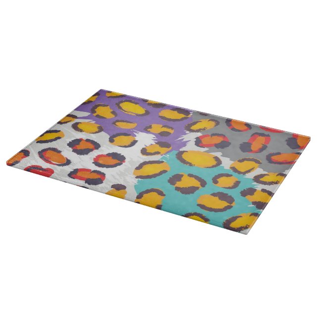 Wildlife animal pattern cutting board (Corner)