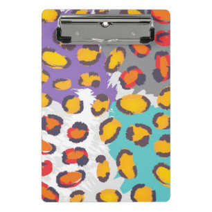 Wildlife animal pattern mini clipboard