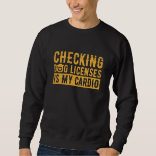 Wildlife Animal Rescue for a Professional Dog Catc Sweatshirt