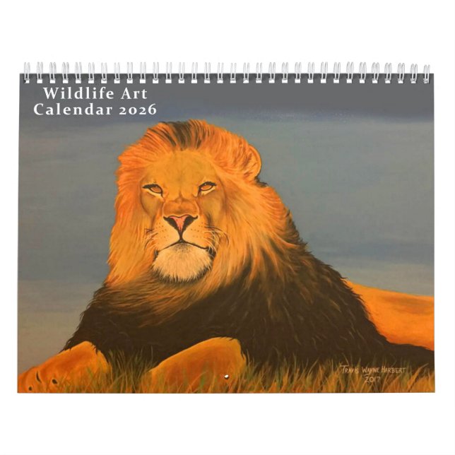 Wildlife Art Calendar (Cover)