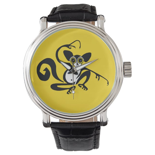 Wildlife - AYE-AYE - Primate - Madagascar -Yellow Watch (Front)