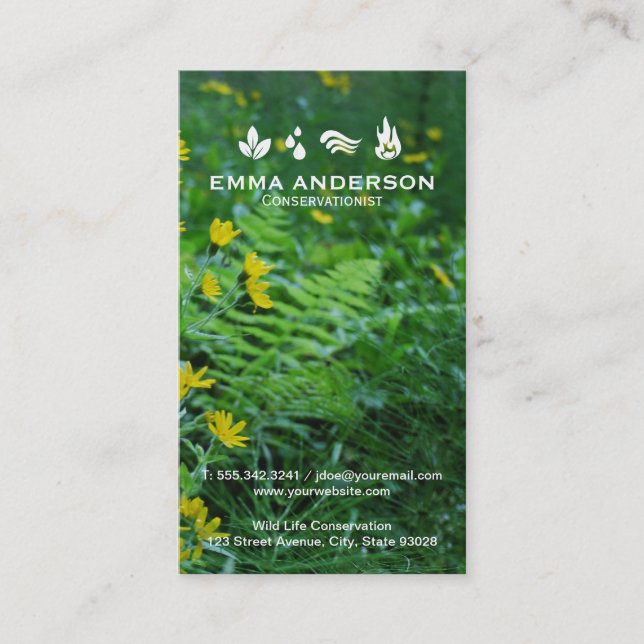 Wildlife Business Card (Front)
