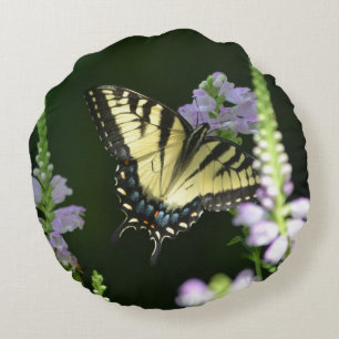 Wildlife Butterfly Round Pillow