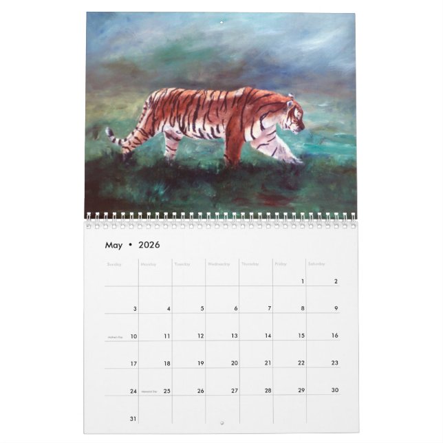Wildlife Calendar (May 2026)