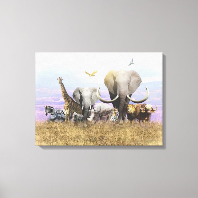 Wildlife Canvas Print (Front)