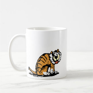 Wildlife Cartoon Tiger Coffee Mug