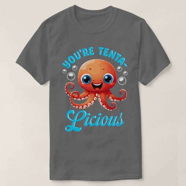 Wildlife Conservation Day Octopus T-Shirt (Design Front)