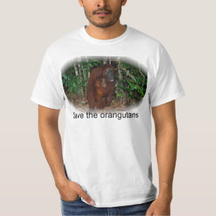 Wildlife Conservation :  Primate Mother and Baby T-Shirt