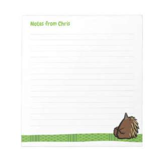 Wildlife Echidna Note Pad