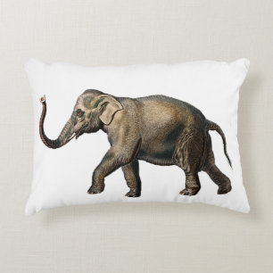 Wildlife Elephant Accent Pillow