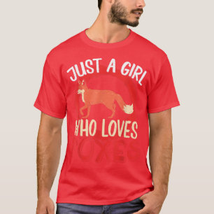 Wildlife Forest Animal Lover Girls Women Cute Fo T-Shirt