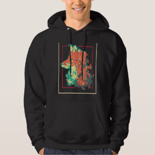 Wildlife Forest Trees Nature Animal  Fox Hoodie