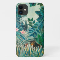 Wildlife in Tropical Jungle Painting