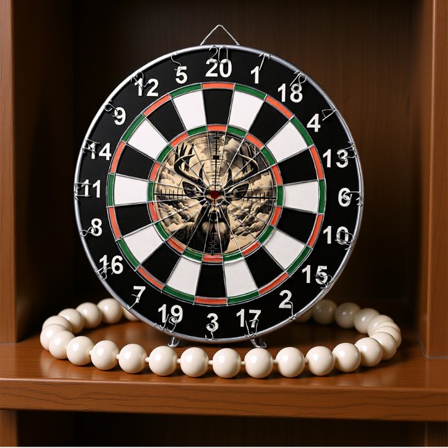 Wildlife-Inspired Hunting Lodge Deign Dartboard (Creator Uploaded)