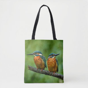 Wildlife Kingfisher Photo Tote Bag