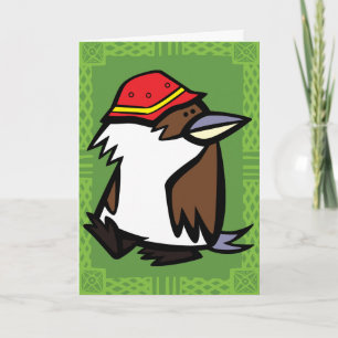 Wildlife Kookaburra Puzzle Carte de voeux