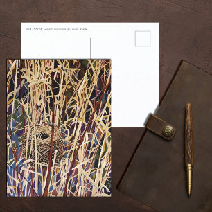 Wildlife Nest Art Postcard