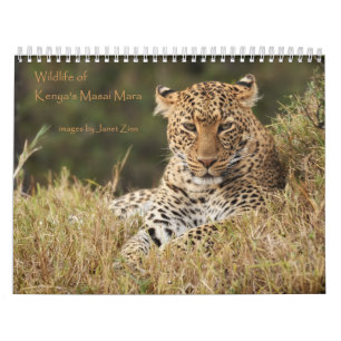 Wildlife of Kenya's Masai Mara Calender Calendar