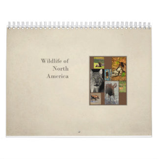 Wildlife of North America Calendar