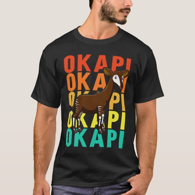 Wildlife Okapi T-Shirt (Front)