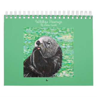 Wildlife Paintings by Kirsten Sneath Calendar