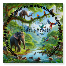 wildlife plays  vital role in maintaining ecology