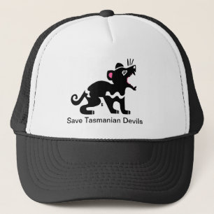 Wildlife- Save Tasmanian devils -Marsupial -Nature Trucker Hat