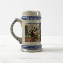 Wildlife Stein with artwork by Julie Wittwer