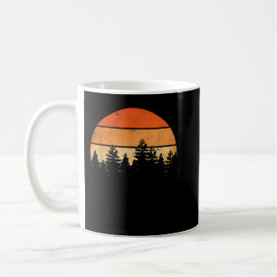 Wildlife Trees Outdoors Nature Retro Forest Woods Coffee Mug