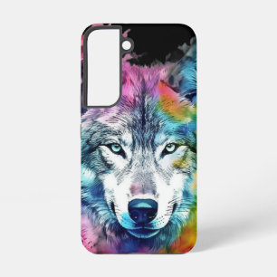 Wildlife Wolves Wolf Head Animal Art Samsung Galaxy Case