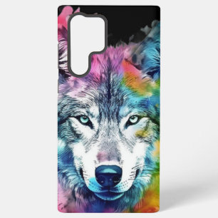 Wildlife Wolves Wolf Head Animal Art Samsung Galaxy Case
