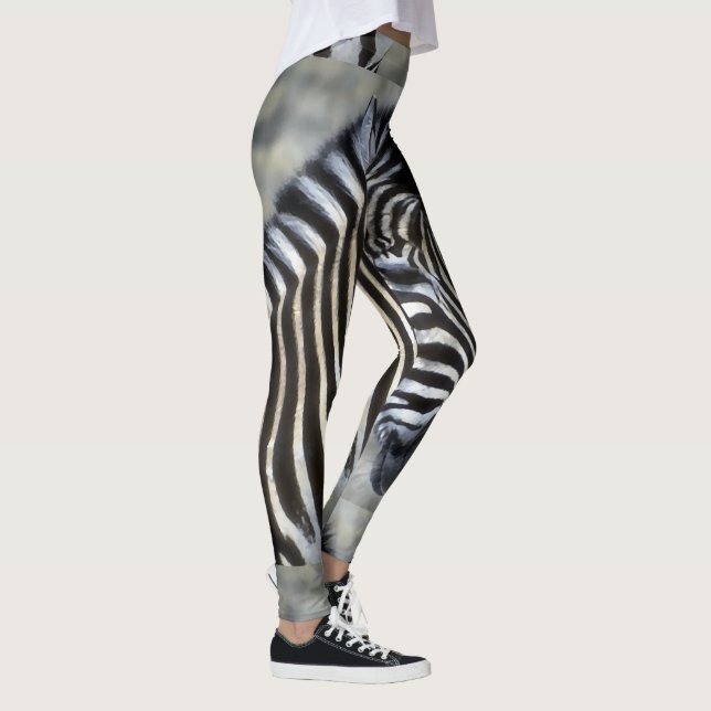 Wildlife Zebra Lover Leggings (Right)