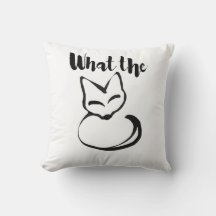 Wildly Punny — What the Fox? Minimalist Pun Art