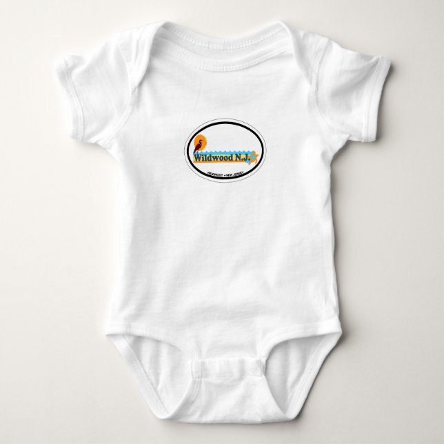 Wildwood. Baby Bodysuit (Front)