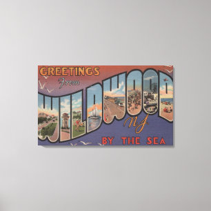 Wildwood-by-the-Sea, New Jersey Canvas Print