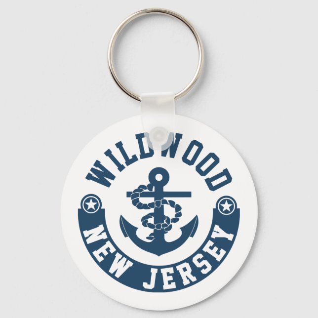 Wildwood New Jersey Keychain (Front)