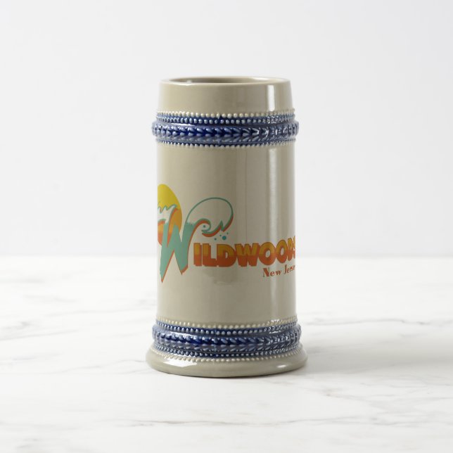 Wildwood NJ Beer Stein (Center)