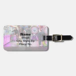Wildwood NJ Boardwalk Arcade Luggage Tag