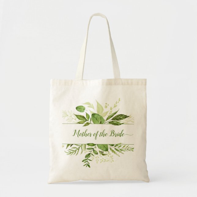 Wildwoods Botanicals Mother of Bride Tote Bag (Front)