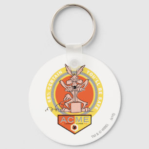 Wile E Coyote Acme - 68% Certain You'll Be Safe 2 Keychain