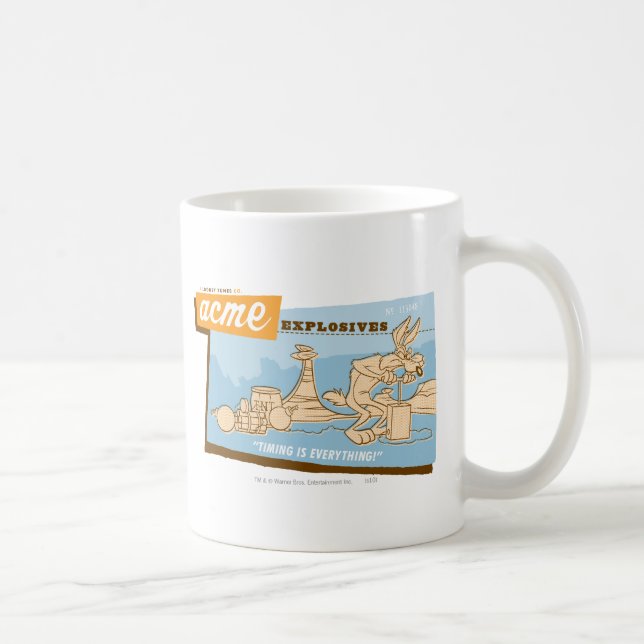 WILE E. COYOTE™ Acme Explosives 2 Coffee Mug (Right)
