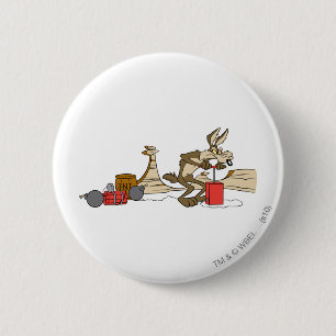 Wile E Coyote Acme Products 11 2 2 Inch Round Button