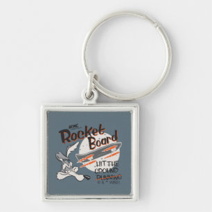 WILE E. COYOTE™ ACME Rocket Board Keychain