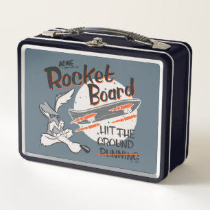WILE E. COYOTE™ ACME Rocket Board Metal Lunch Box